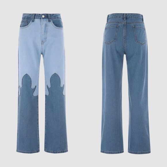 Cider Other - Cider Flame them in Passion Denim Jeans Sz Large